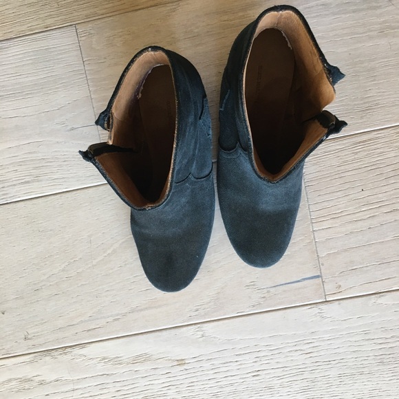 Isabel Marant dicker faded charcoal grey boots 35 - Picture 5 of 10